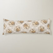 Australische Silky Terrier Schilderen Originele Ho Lichaamskussen (Voorkant)