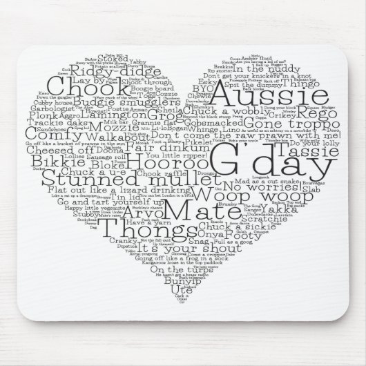 Australische slang muismat (Voorkant)