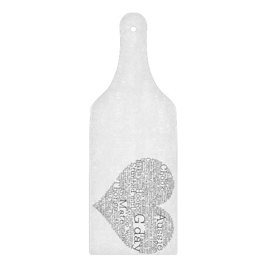 Australische slang snijplank (Voorkant)