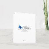 Australische sprong voor de Kerstkaart van de Feestdagen Kaart (Achterkant)