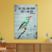 Australische Star Finch Canvas Afdruk (Insitu (Woonkamer))