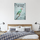 Australische Star Finch Canvas Afdruk (Insitu (Slaapkamer))