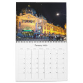 Australische steden 2026 (met locaties) kalender (Jan 2026)