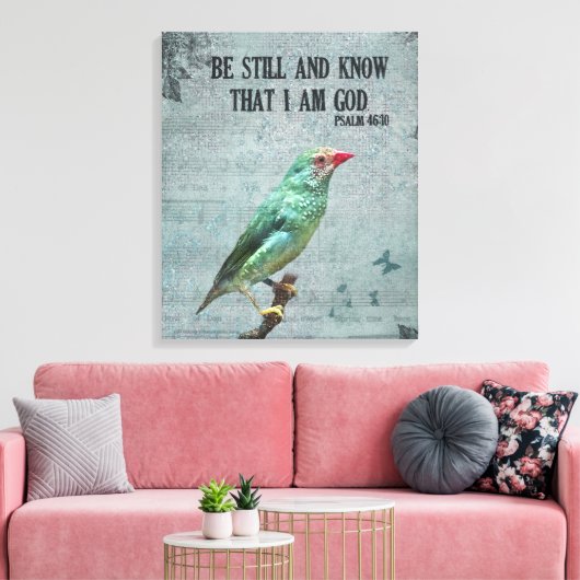 Australische Sterreastrild Canvas Afdruk (Insitu (Woonkamer))
