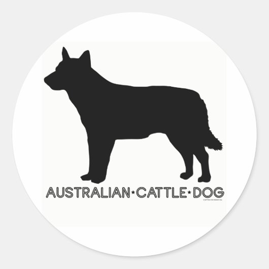 Australische Sticker voor kattenhonden (Voorkant)