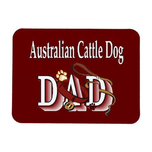 Australische stiefhond magneet (Horizontaal)