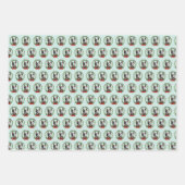 Australische stierenhond Blue Heeler Kerstmis Inpakpapier Vel (Voorkant 3)