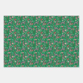 Australische stierenhond Blue Heeler Kerstmis Inpakpapier Vel (Voorkant 2)