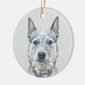 Australische stierenschilderingen - Kute Original  Keramisch Ornament (Links)