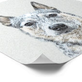 Australische stierenschilderingen - Kute Original  Poster (Hoek)