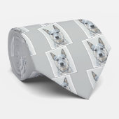 Australische stierenschilderingen - Kute Original  Stropdas (Opgerold)