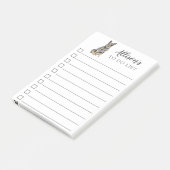 Australische stierenstift die speciaal is geperson post-it® notes (Schuin)