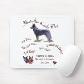 Australische stierenstiften muismat (Met muis)