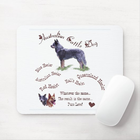 Australische stierenstiften muismat (Met muis)