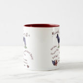 Australische stierenstiften tweekleurige koffiemok (Center)