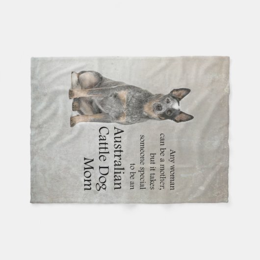 Australische stierenvechthond Dog Fleece Blanket (Voorkant (Horizontaal))