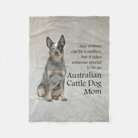 Australische stierenvechthond Dog Fleece Blanket (Voorkant)