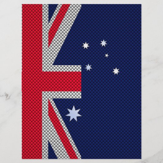 Australische stijl van het vlaggenontwerp van kool (Voorkant)
