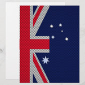 Australische stijl van het vlaggenontwerp van kool (Voorkant / Achterkant)