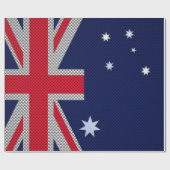 Australische stijl van het vlaggenontwerp van kool cadeaupapier (Vlak)