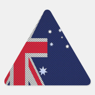Australische stijl van het vlaggenontwerp van kool sticker