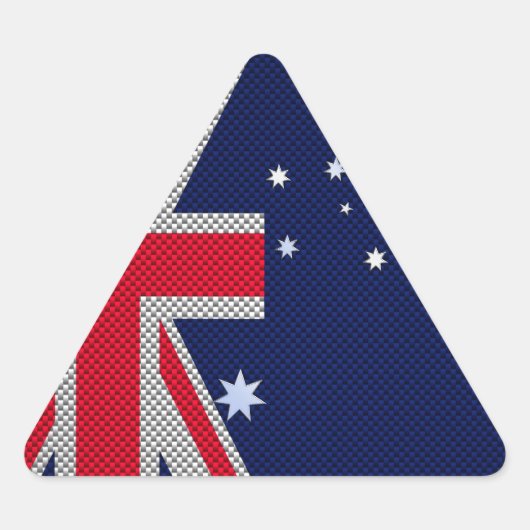 Australische stijl van het vlaggenontwerp van kool sticker (Voorkant)