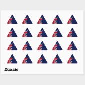 Australische stijl van het vlaggenontwerp van kool sticker (Vel)