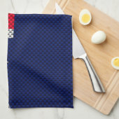 Australische stijl van het vlaggenontwerp van kool theedoek (Quarter Fold)