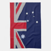 Australische stijl van het vlaggenontwerp van kool theedoek (Verticaal)