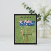 australische stoom briefkaart (Staand voorkant)