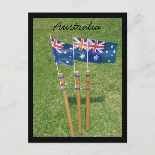 australische stoom briefkaart (Voorkant)