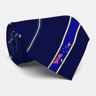 Australische streekvlag stropdas