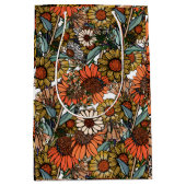 Australische Struik Wildflower Garden Medium Cadeauzakje (Voorkant)