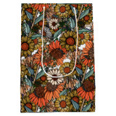 Australische Struik Wildflower Garden Medium Cadeauzakje (Achterkant)