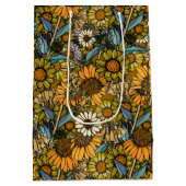 Australische Struik Wildflower Summer Garden Medium Cadeauzakje (Achterkant)