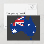 Australische stub, Australië Briefkaart (Voorkant / Achterkant)
