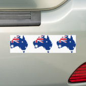 Australische stub, Australië Bumpersticker (Op auto)