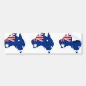Australische stub, Australië Bumpersticker (Voorkant)