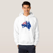Australische stub, Australië Hoodie (Voorkant volledig)