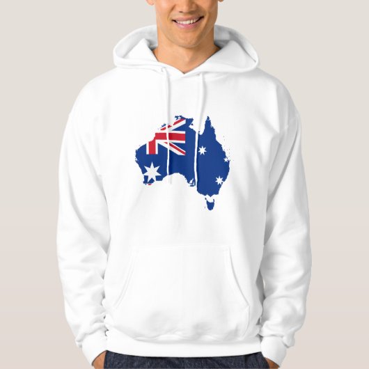 Australische stub, Australië Hoodie (Voorkant)