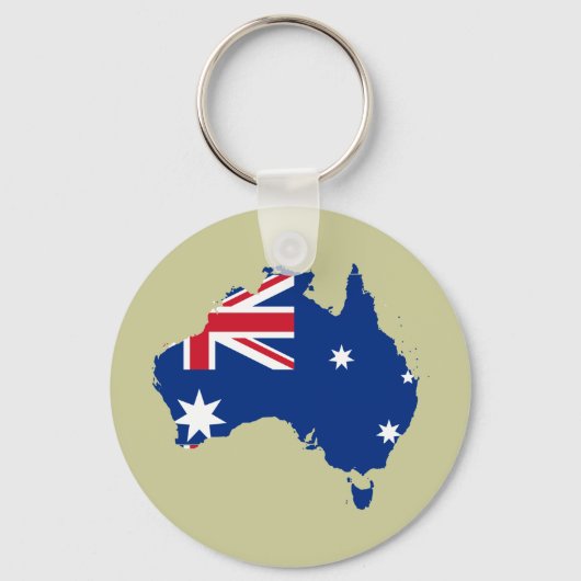 Australische stub, Australië Sleutelhanger (Voorkant)