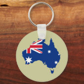 Australische stub, Australië Sleutelhanger (Voorkant)