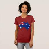 Australische stub, Australië T-shirt (Voorkant volledig)