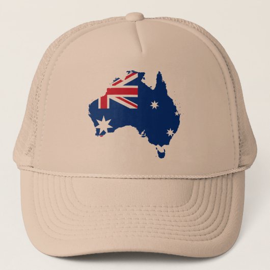 Australische stub, Australië Trucker Pet (Voorkant)