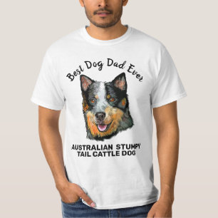 Australische stumpy tail bovine hond beste hond va t-shirt