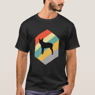 Australische Stumpy Tail Cattle Dog Vintage Ontwer T-shirt