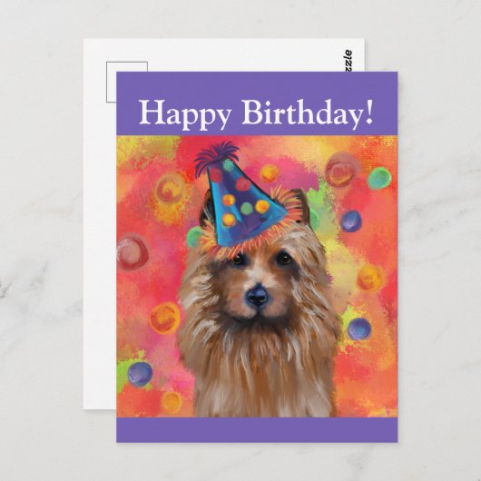 Australische Terrier Briefkaart (Voorkant / Achterkant)