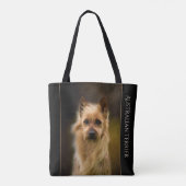 Australische Terrier Canvas tas (Achterkant)