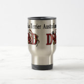 Australische terrier Dad Apparel Gifts Reisbeker (Center)