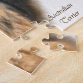 Australische Terrier Dog Art Legpuzzel (Zijkant)